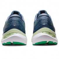 Кросівки для бігу чоловічі Asics GEL-KAYANO 29 Steel blue/Lime zest